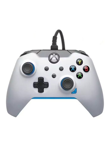 Manette filaire pdp ion blanc - Xbox