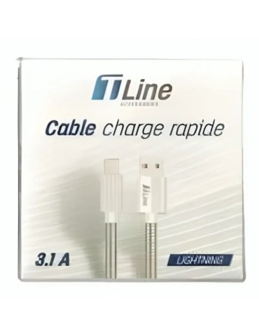 T-line cable charge rapide type c