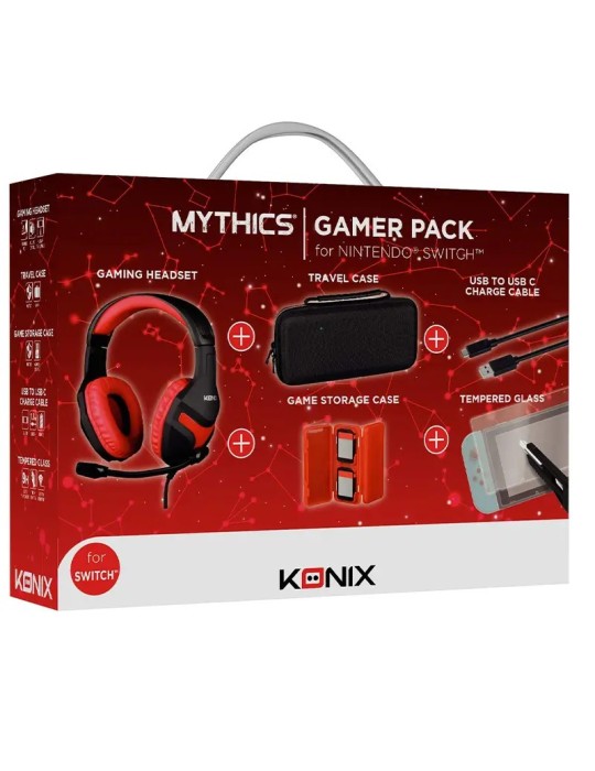 Pack Gamer Mythiques pour Nintendo Switch Game zone