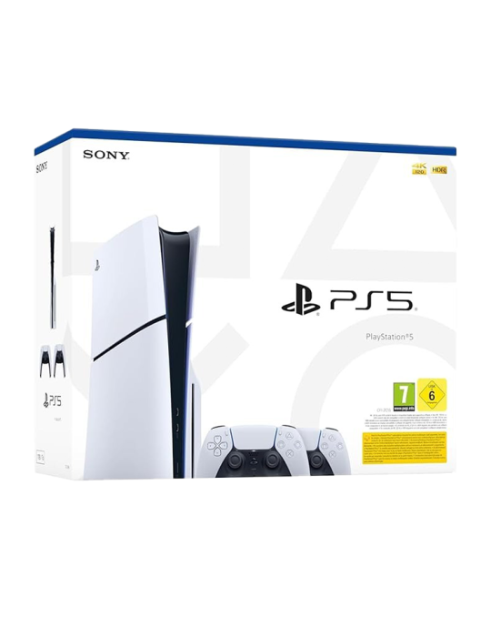 PlayStation 5 Slim Edition Standard Double Manettes (1TB SSD)