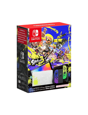 Nintendo Switch OLED - Édition Splatoon 3