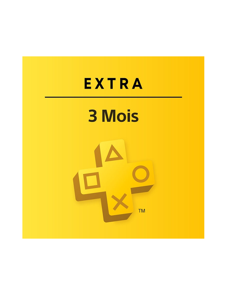 Abonnement PS Plus Extra 3 mois  - FR