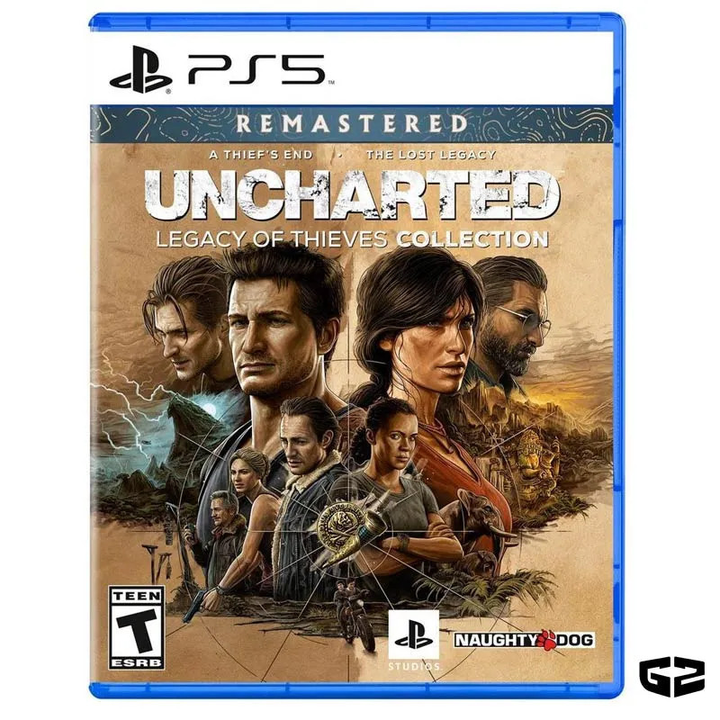 Uncharted Collection - Legacy of Thieves - Jeux PS5 en tunisie