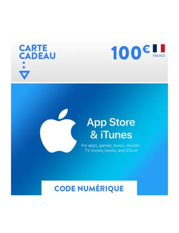 Carte iTunes - Apple - 100€ FR