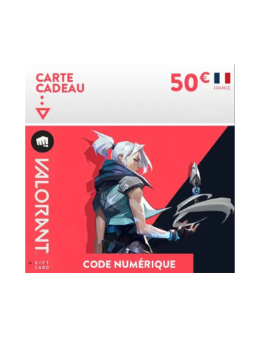 Carte Valorant - 50€
