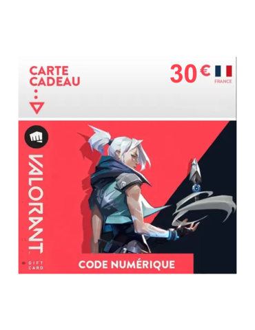Carte Valorant - 30€