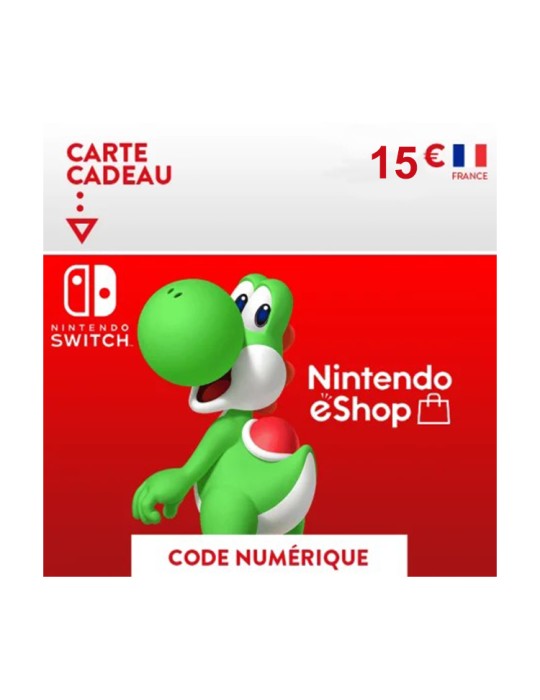 Carte Nintendo eShop -15 €
