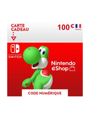 Carte Nintendo eShop - 100 € FR
