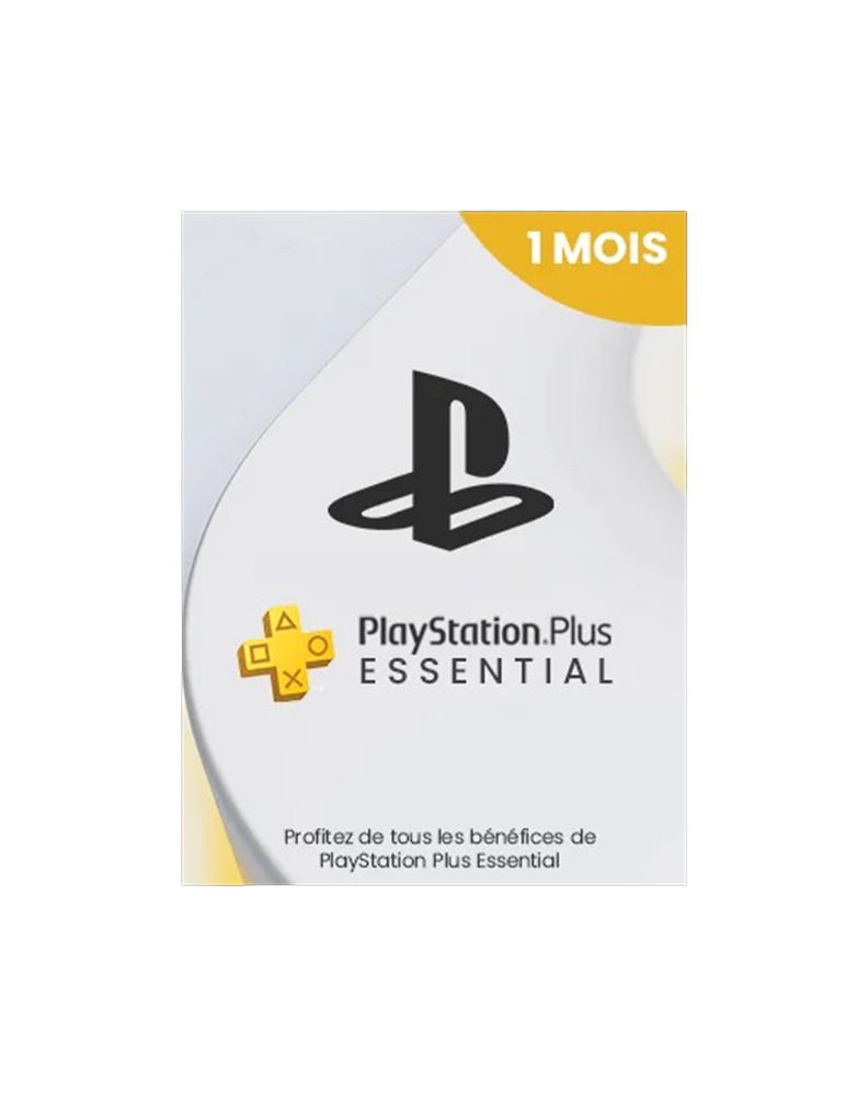 Abonnement PS Plus Essential en Tunisie