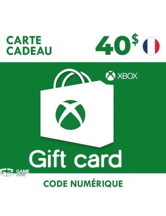 Carte Cadeau XBOX (Euros) - Jeux Video pas cher 40€