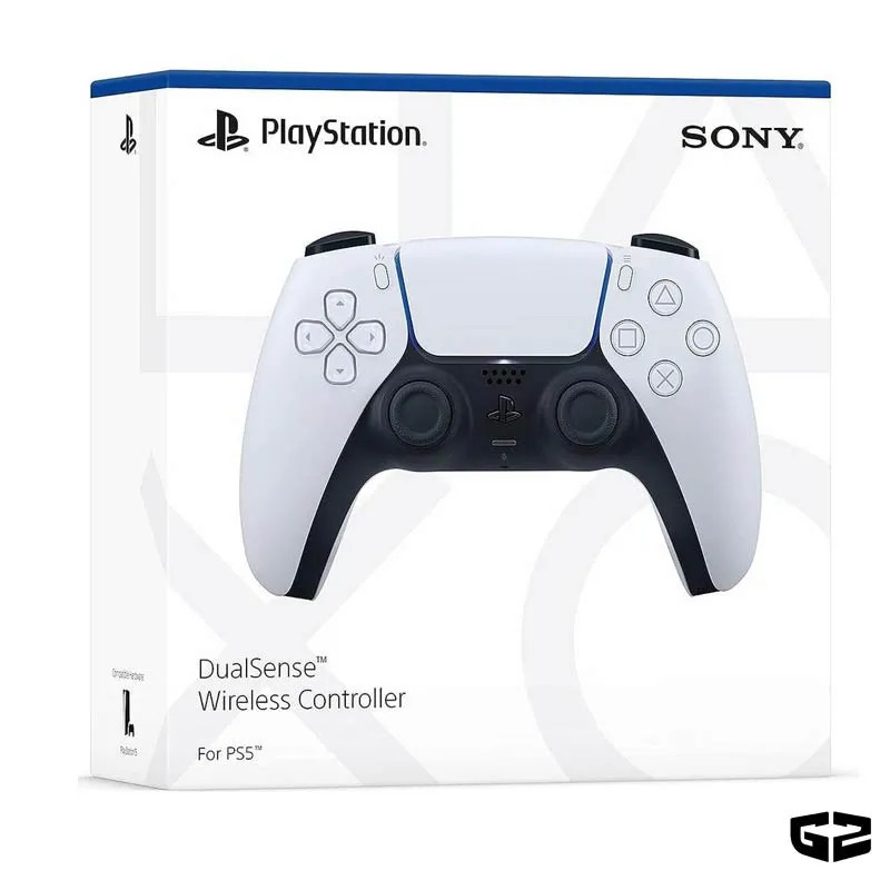 Manette Sans Fil PS5 Dualsense - Blanc tunisie