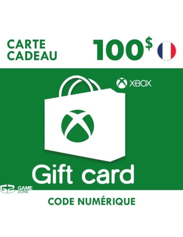 Carte Cadeau XBOX 100€ - gift card xbox