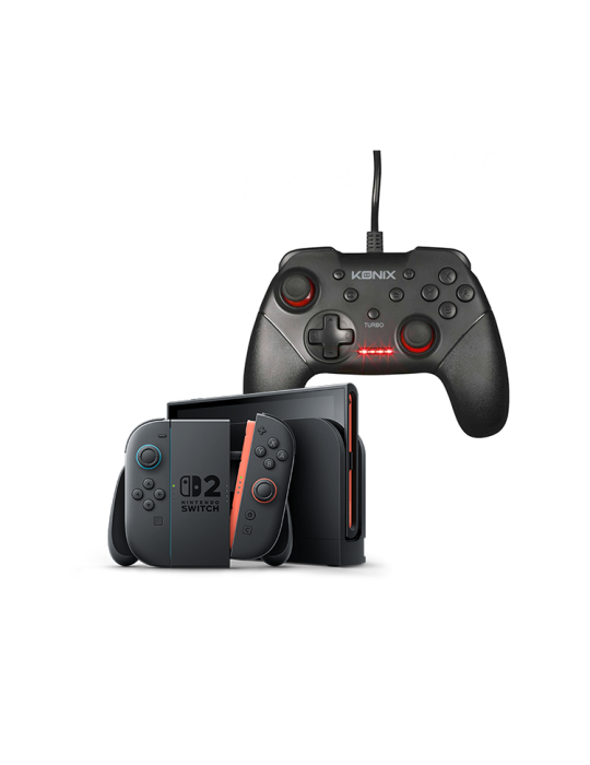 Pack Nintendo Switch 2 avec manette filaire