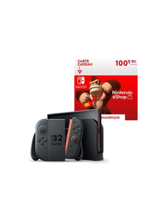 Pack Nintendo Switch 2 + 100€ eshop