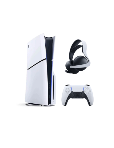 Pack PlayStation 5 + Casque Pulse Elite + Manette DualSense
