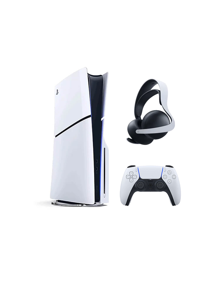 Pack PlayStation 5 Double Manette + Casque Pulse Elite