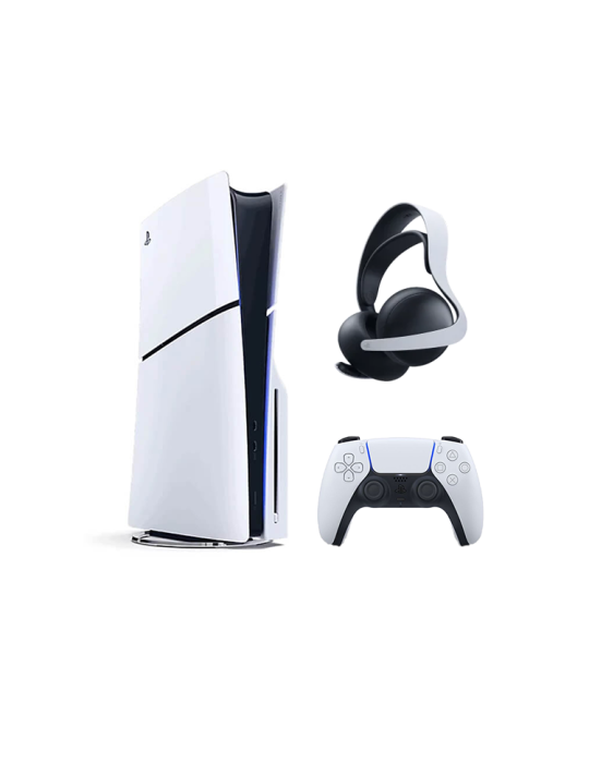 Pack PlayStation 5 Double Manette + Casque Pulse Elite