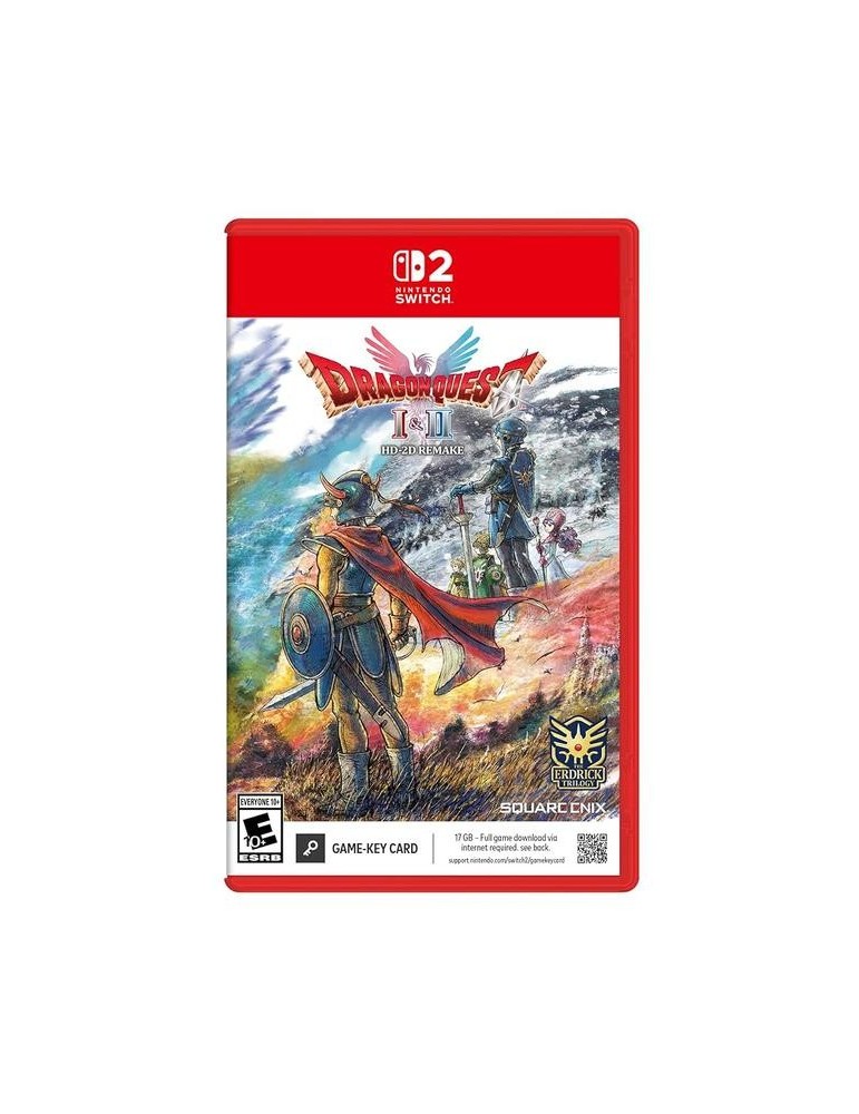 Dragon Quest I & II Remake 2D-HD - Jeux Nintendo Switch 2
