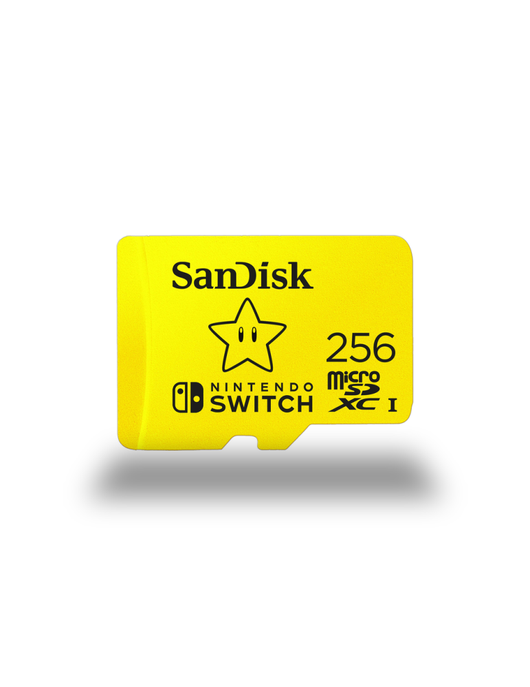Carte Mémoire SanDisk 256 Gb - Accessoire Nintendo Switch