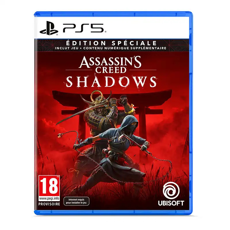Assassin's Creed Shadows - Jeux PS5 en tunisie