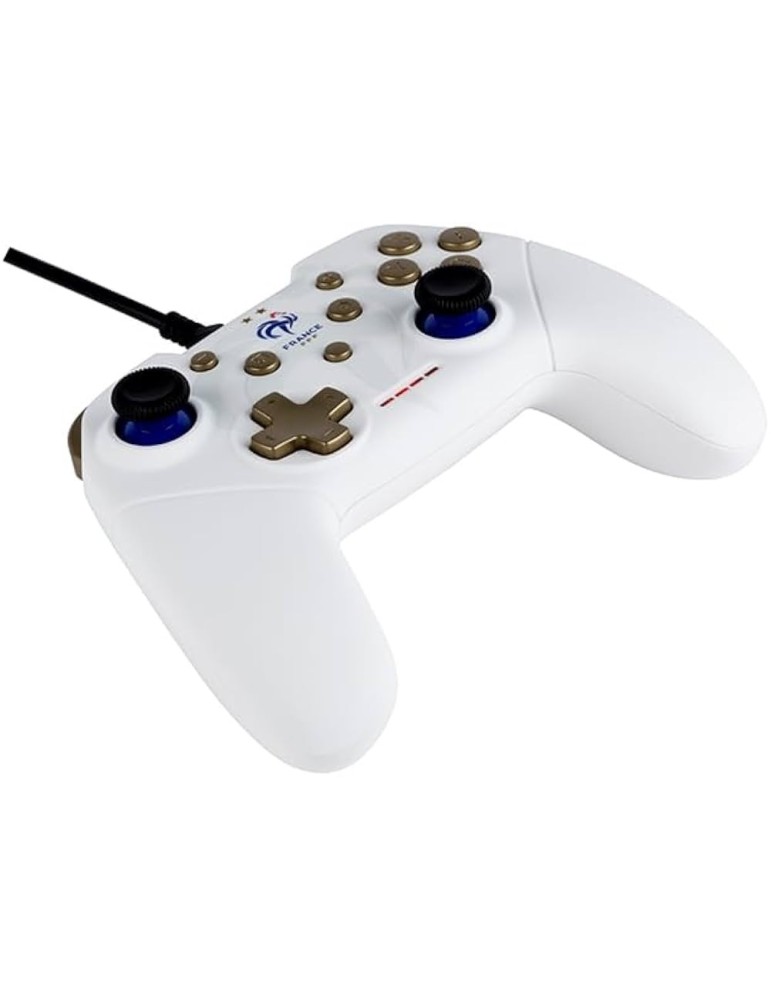 Manette Filaire Konix: FFF France Blanc | Game Zone | Prix Imbattable