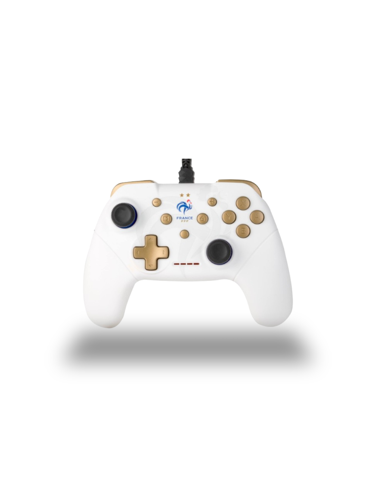 Manette Filaire Konix: FFF France Blanc