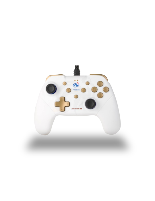 Manette Filaire Konix: FFF France Blanc