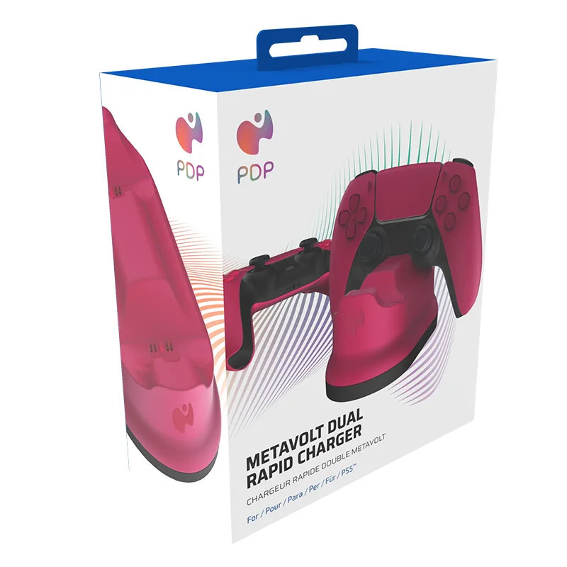 Chargeur Manette PS5 PDP - Cosmic Red en tunisie