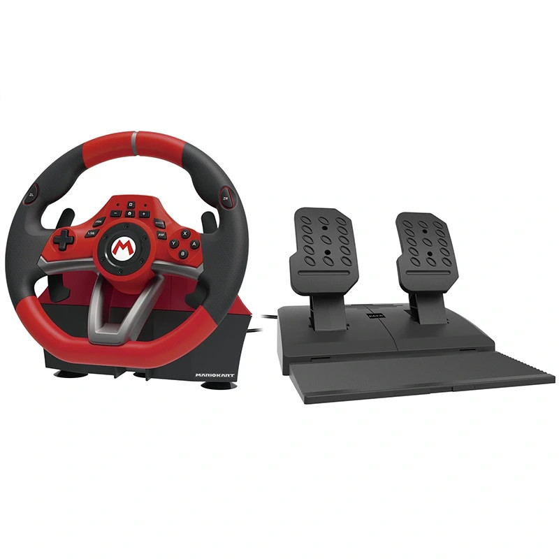 Volant HORI MARIO KART RACING WHEEL PRO DELUXE + PEDALIER - Nintendo Switch tunisie