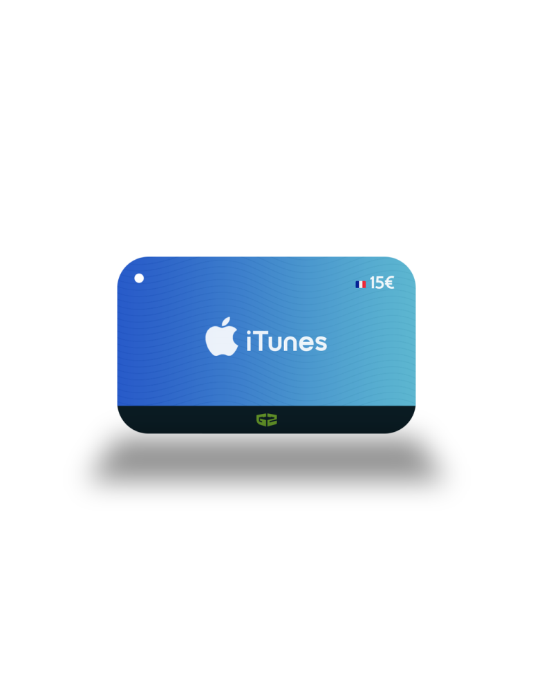 Carte iTunes - 15€ FR