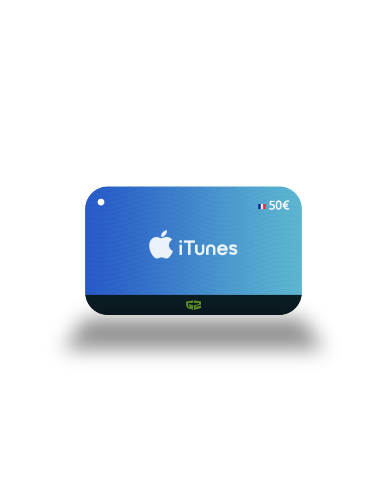 Carte iTunes 50€ - FR