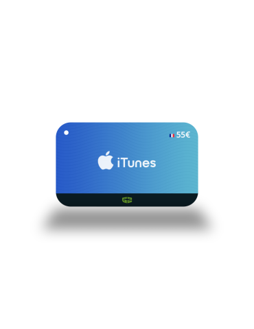 Carte iTunes 55€ - FR