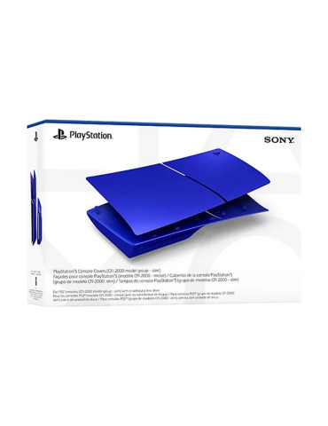 Façades (Cover) Pour Console PS5 Slim - Cobalt Blue