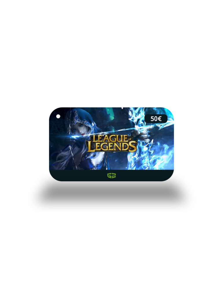 Carte League of Legends 50€ - FR