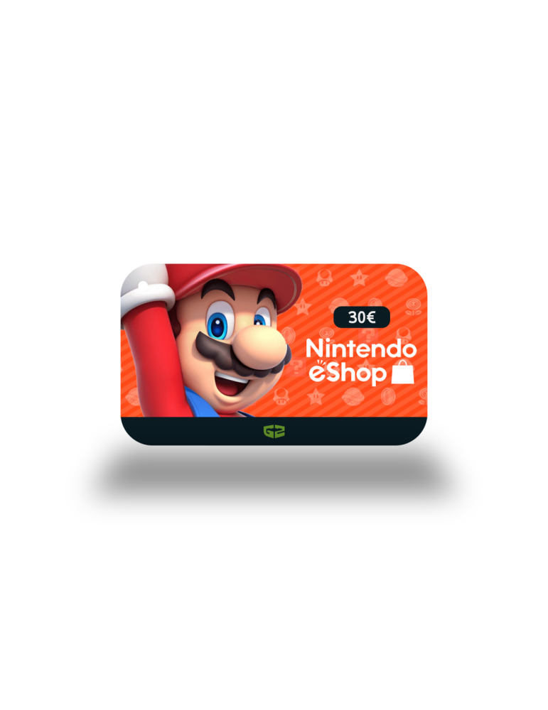 Carte Nintendo eShop 30 € - FR