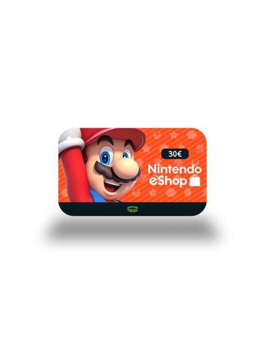 Carte Nintendo eShop 30 € - FR