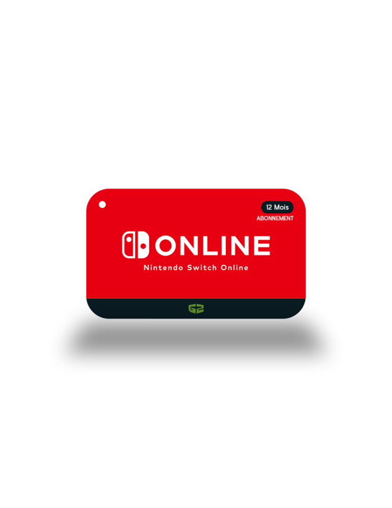 Abonnement Nintendo Online 12 Mois - FR