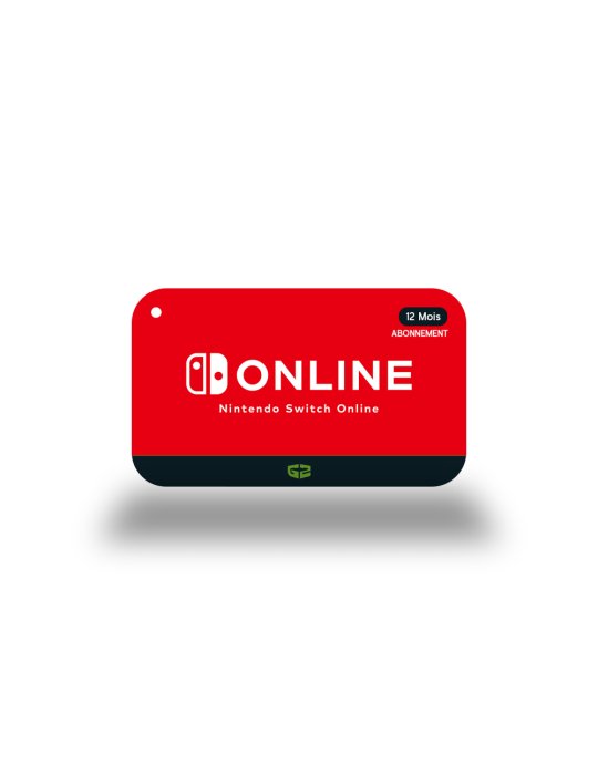 Abonnement Nintendo Online 12 Mois - FR
