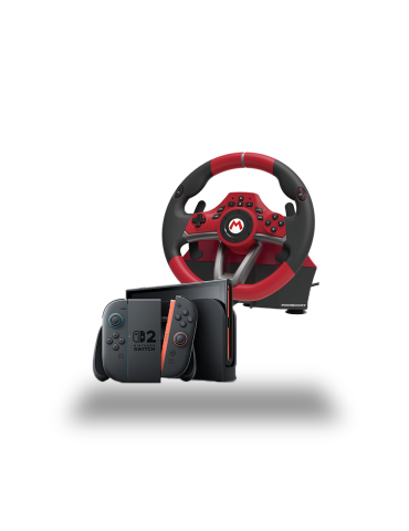 Pack: Nintendo Switch 2 + Mario Kart Racing Wheel Pro Deluxe