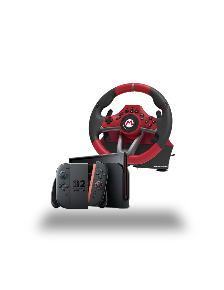 Pack: Nintendo Switch 2 + Mario Kart Racing Wheel Pro Deluxe