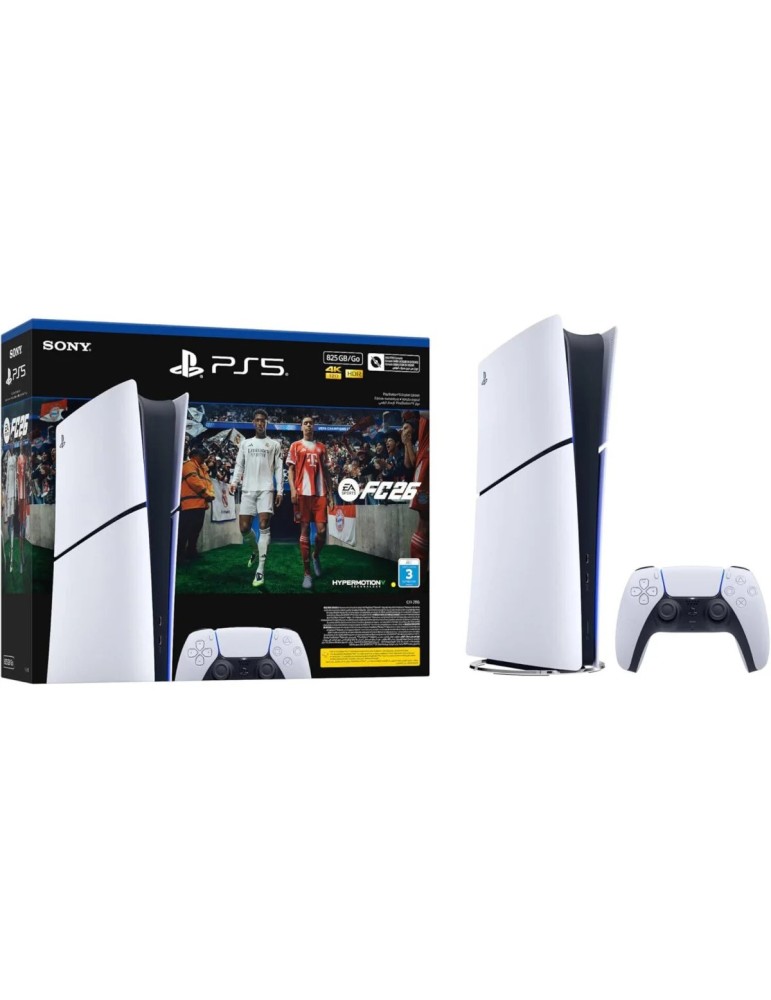 Pack: Console PlayStation 5 Digital + FC26 | Game Zone Tunisie