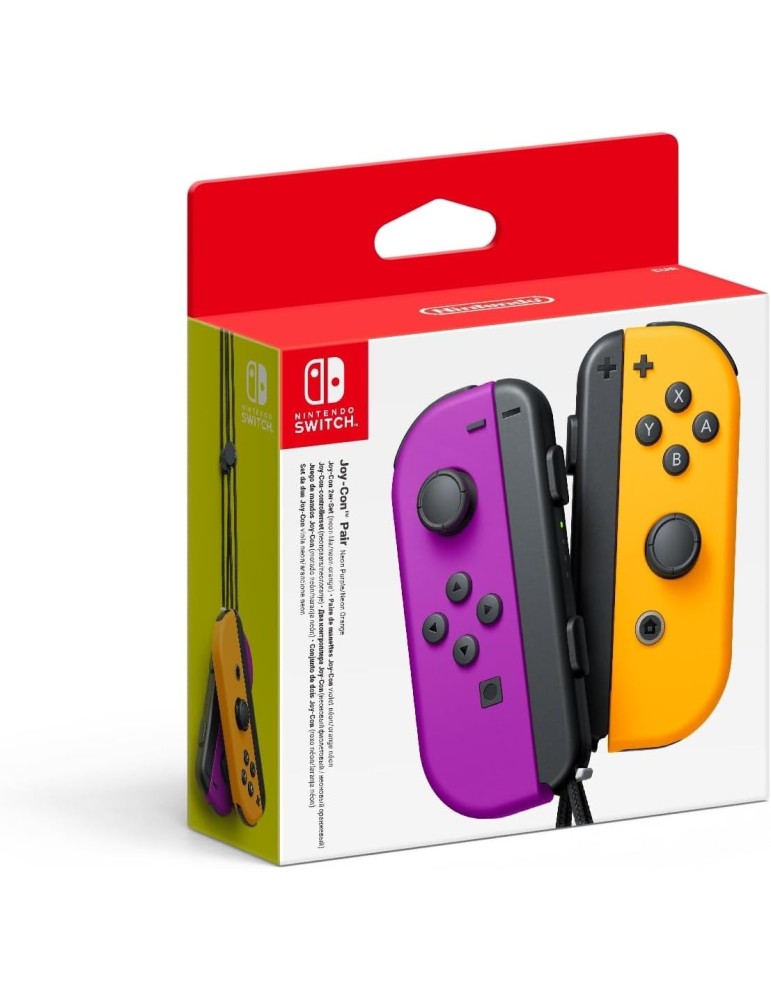 Joy-Con Violet Orange Switch Reconditionné | Game Zone | Tunisie