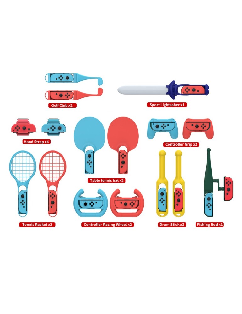 Kit Sportswear 14-en-1 Switch | Game Zone | Prix Imbattable en Tunisie
