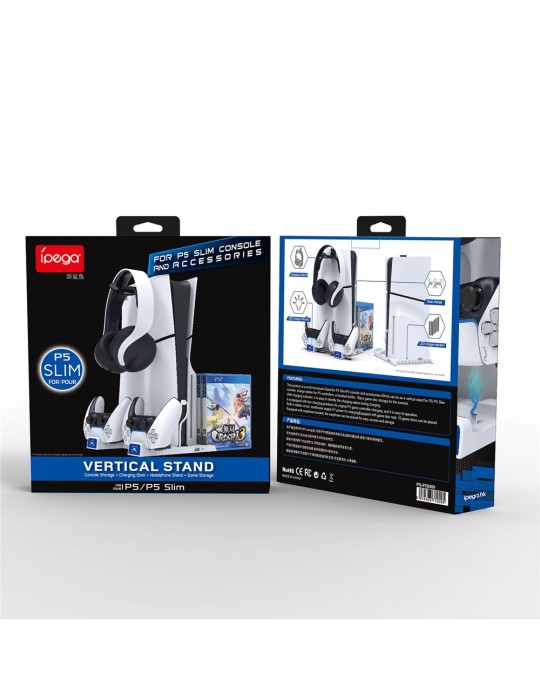 Vertical Stand RGB PS5 Slim iPega PG-P5S045H | Game Zone