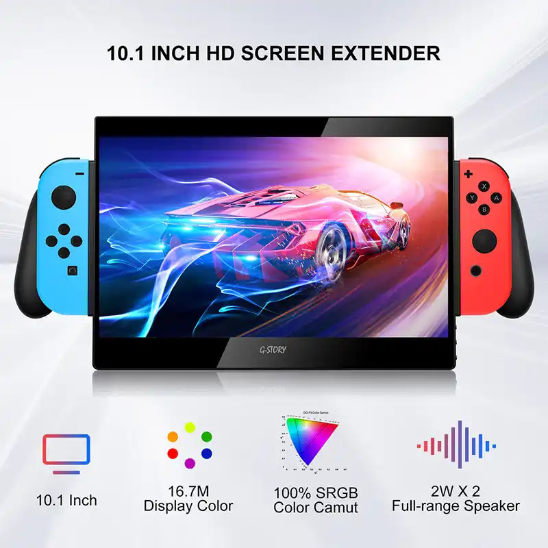 G-STORY 10,1 Ecran Portable pour Switch - Accessoire Nintendo en tunisie