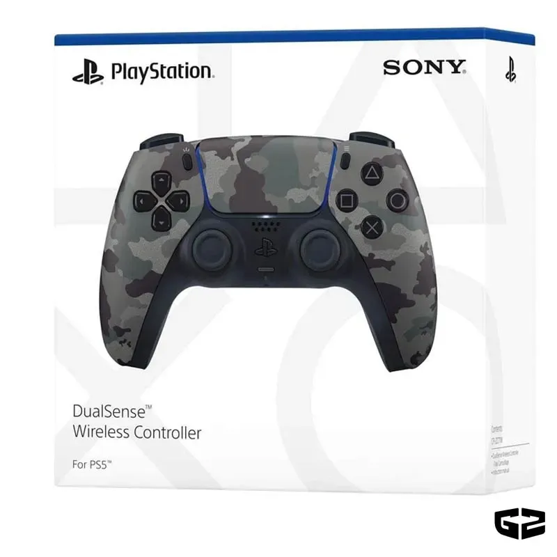 Manette PS5 Sans Fil Dualsense - Gris Camouflage playstation 5