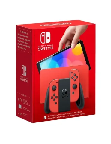 Nintendo Switch Oled : Edition Mario Rouge