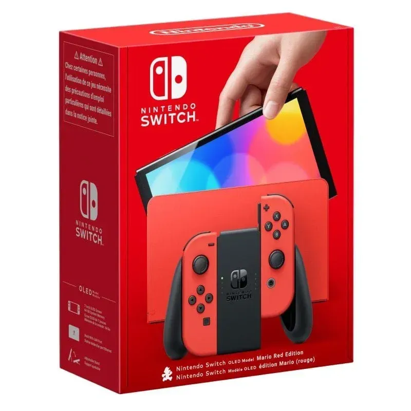 Nintendo Switch Oled : Edition Mario Rouge en tunisie Nintendo Switch Oled : Edition Mario Rouge en tunisie