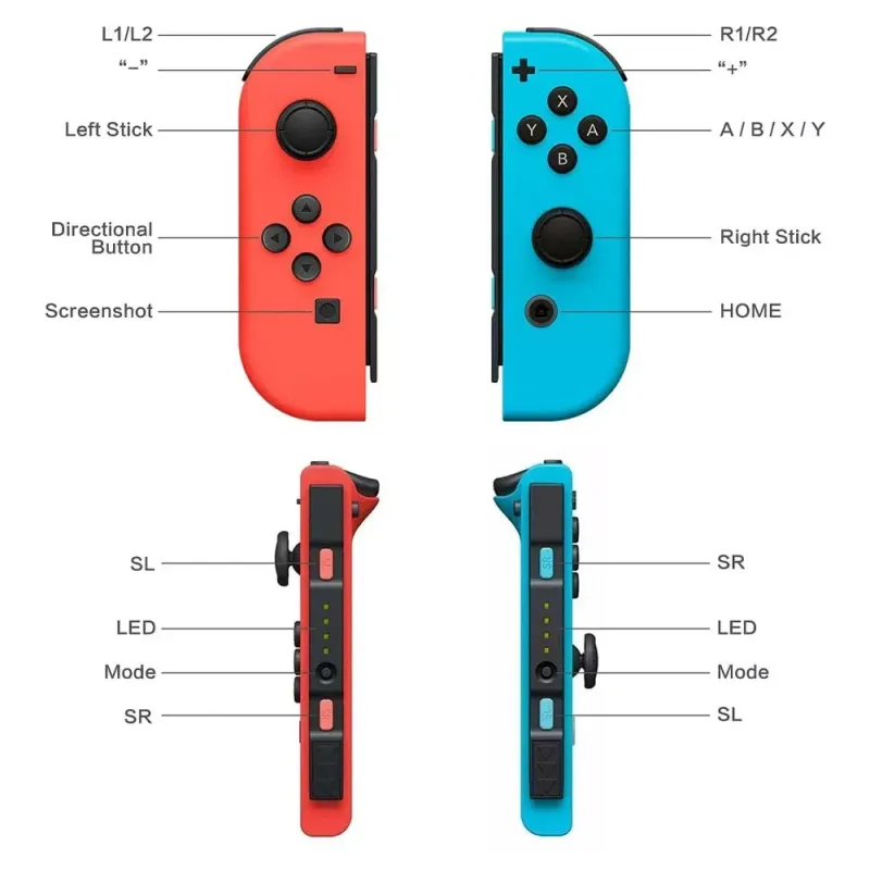 Joy Con - Paire De Manettes Nintendo Switch pas cher