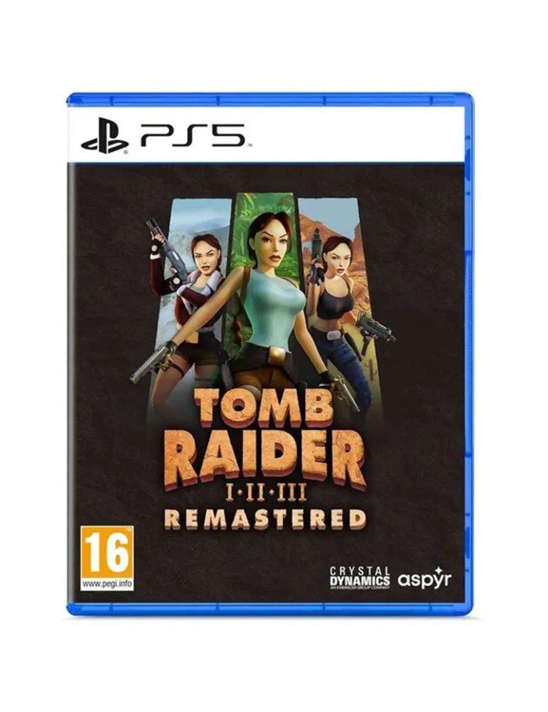 Tomb Raider I–III Remastered – Jeux PS5  en tunisie Tomb Raider I–III Remastered – Jeux PS5  en tunisie